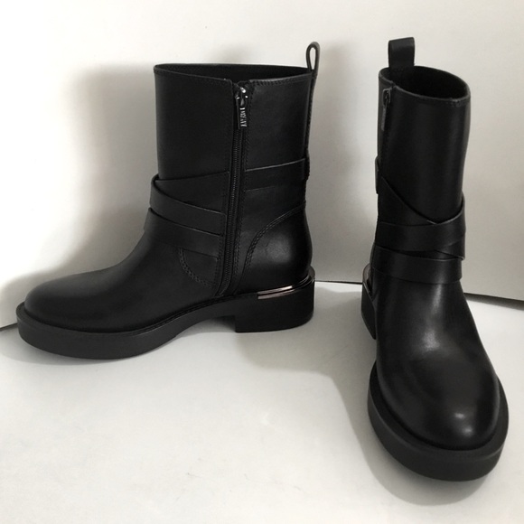 NWOT DKNY Taeta Strappy Zip Boots - Picture 3 of 12